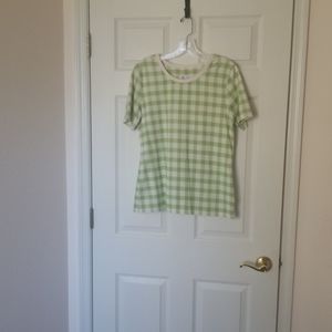 Denim and Co top (S)